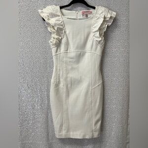 Ted Baker Reno dress in white | size 1  / us 2-4